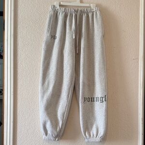 YoungLA Light Gray Sweatpants